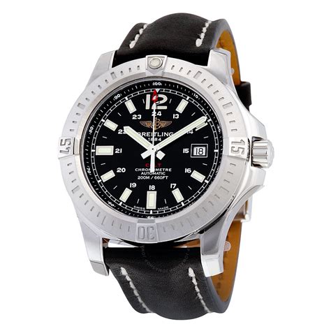 breitling colt black|breitling colt military watch.